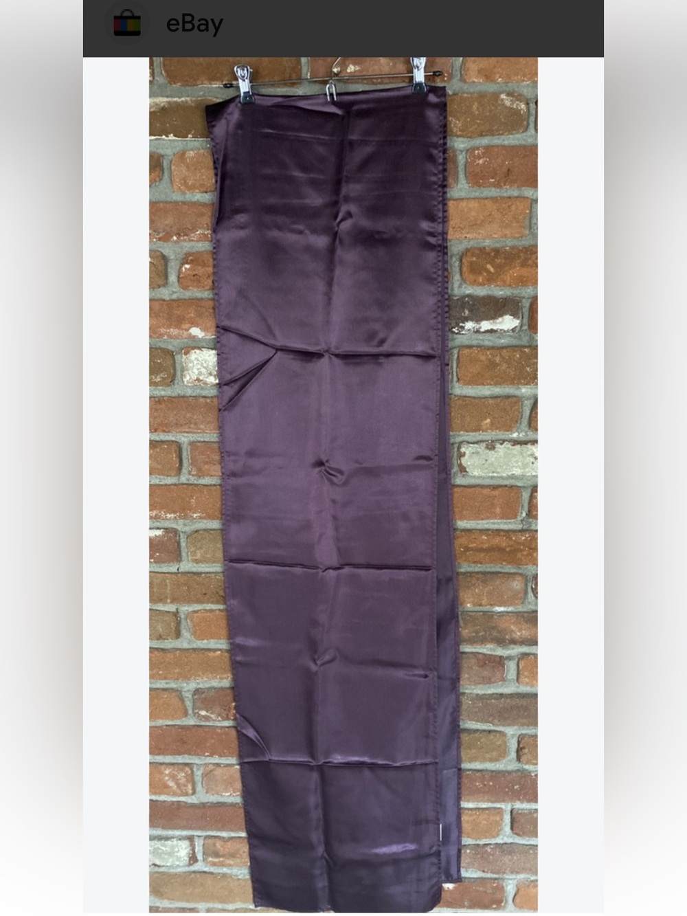 Elegant Purple Table Runner - Satin Finish